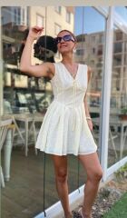 EKRU BARBİE ELBİSE